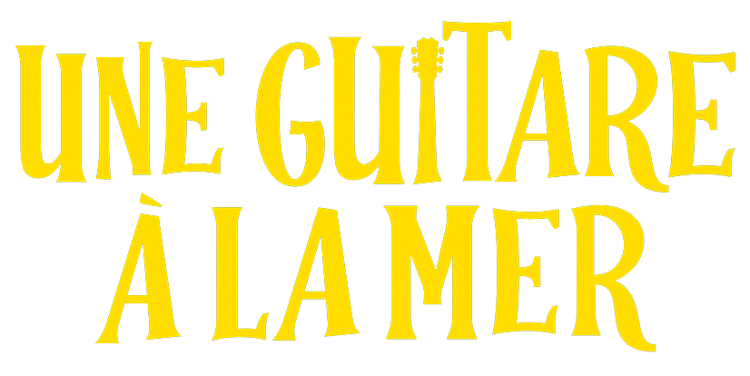 Une guitare à la mer