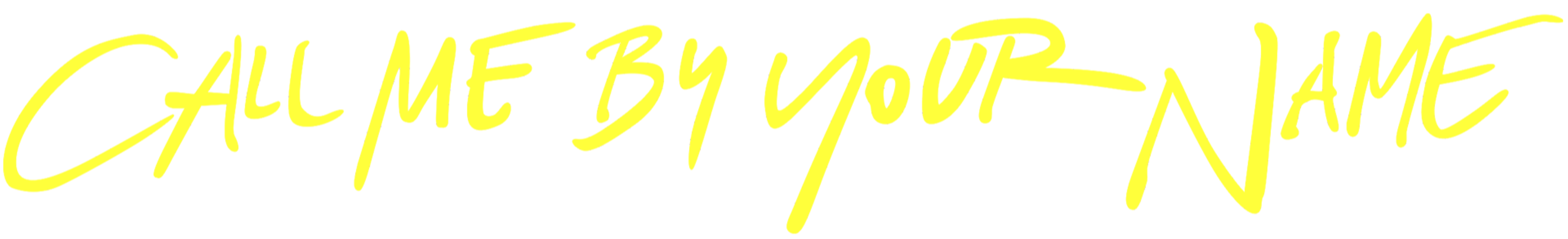 Call Me by Your Name