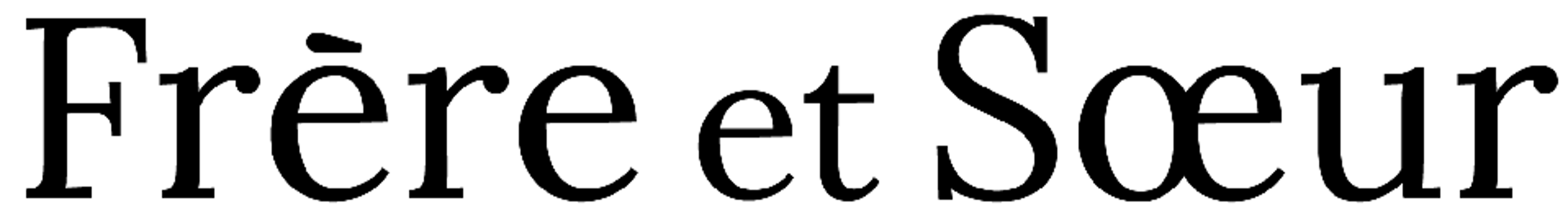 Frère et Sœur