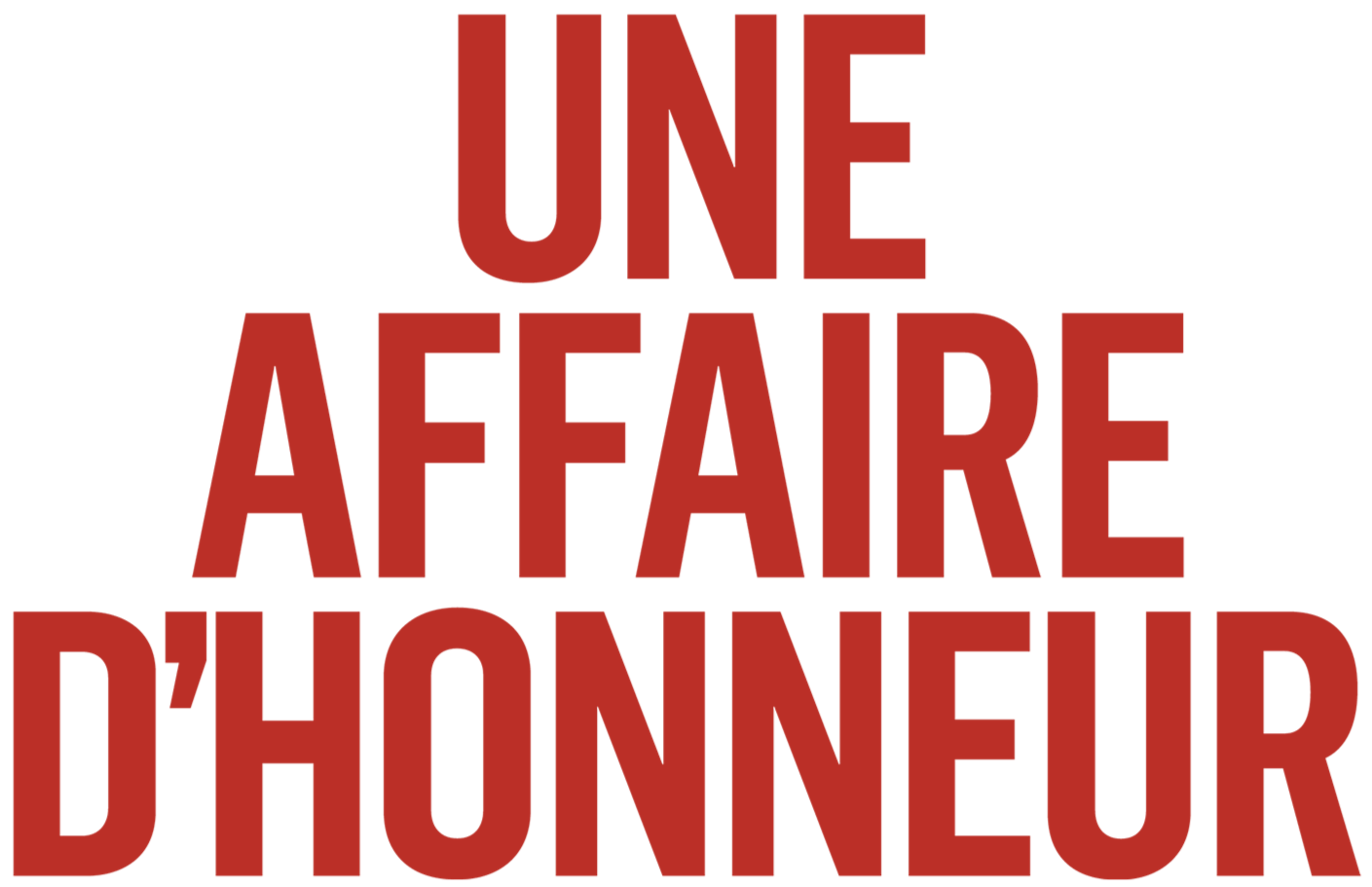 Une affaire d'honneur