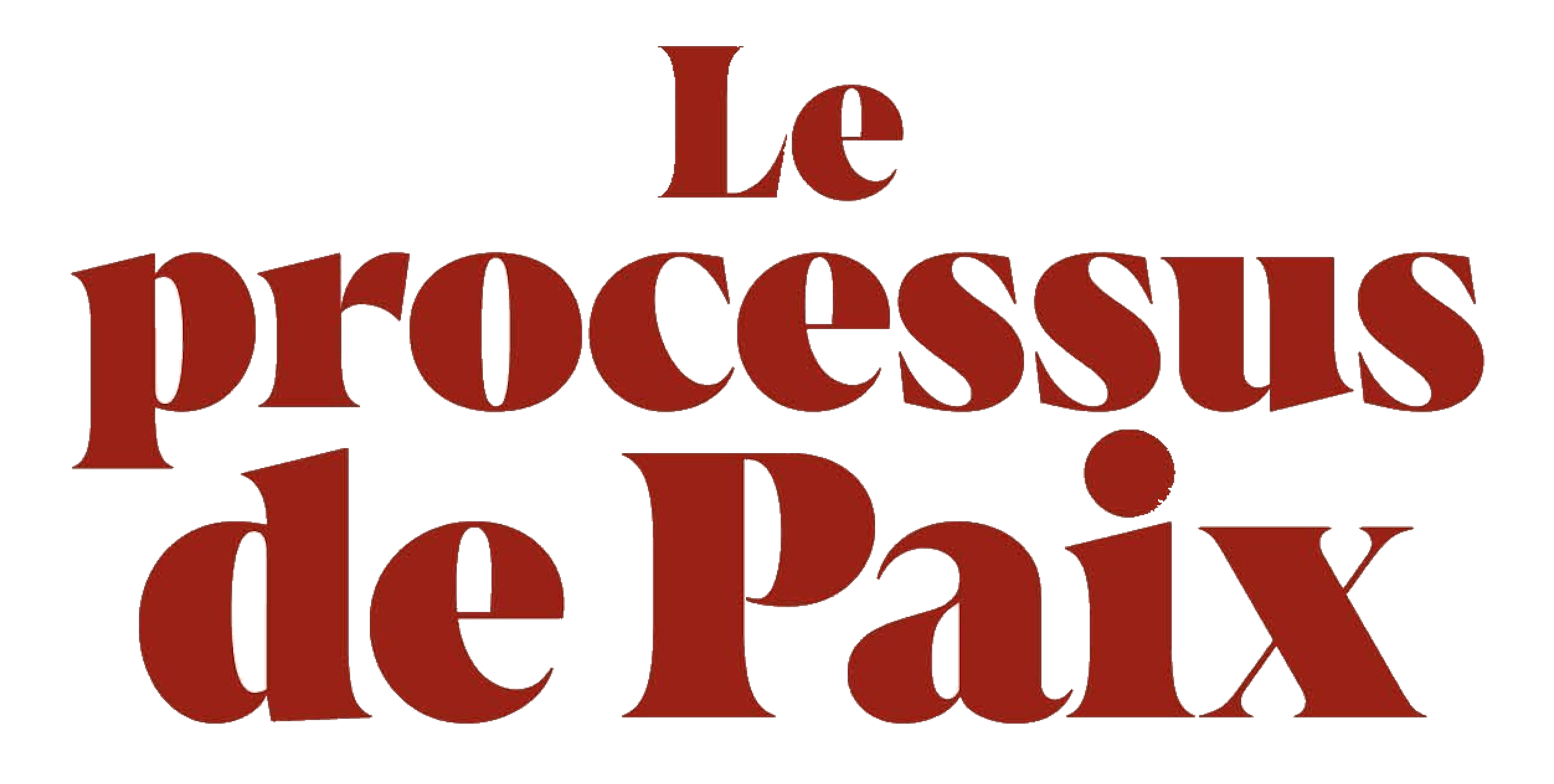 Le Processus de paix