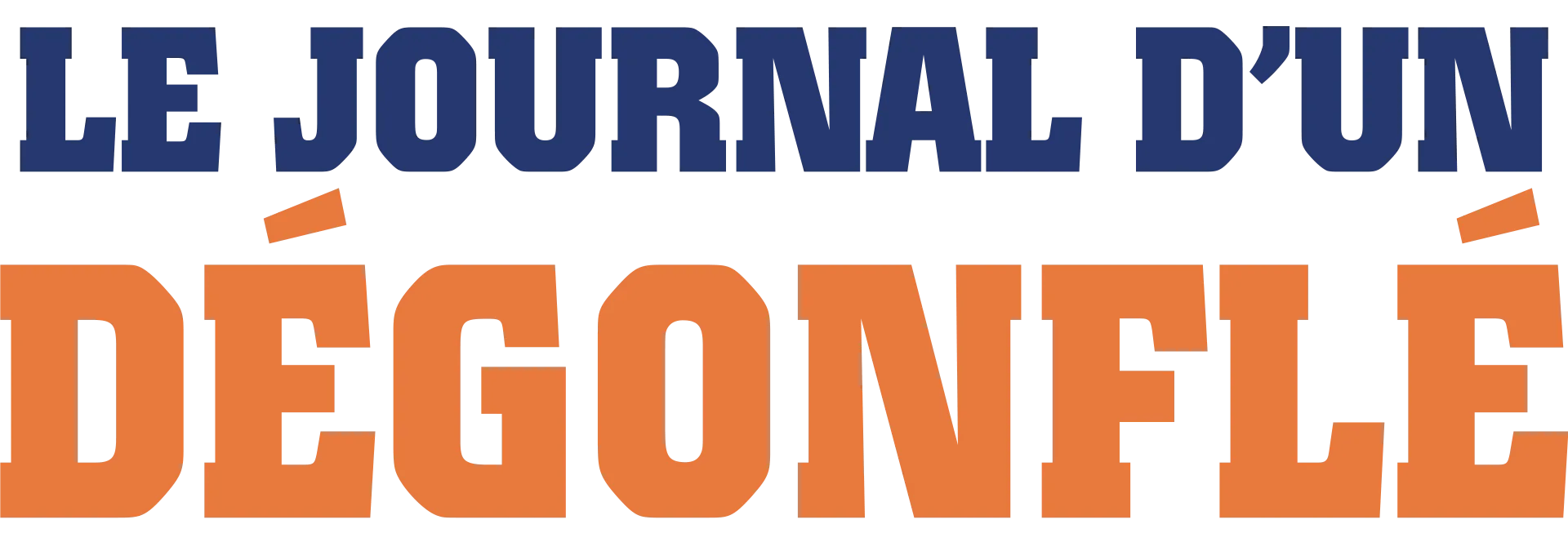 Journal d'un Dégonflé : ça fait suer!