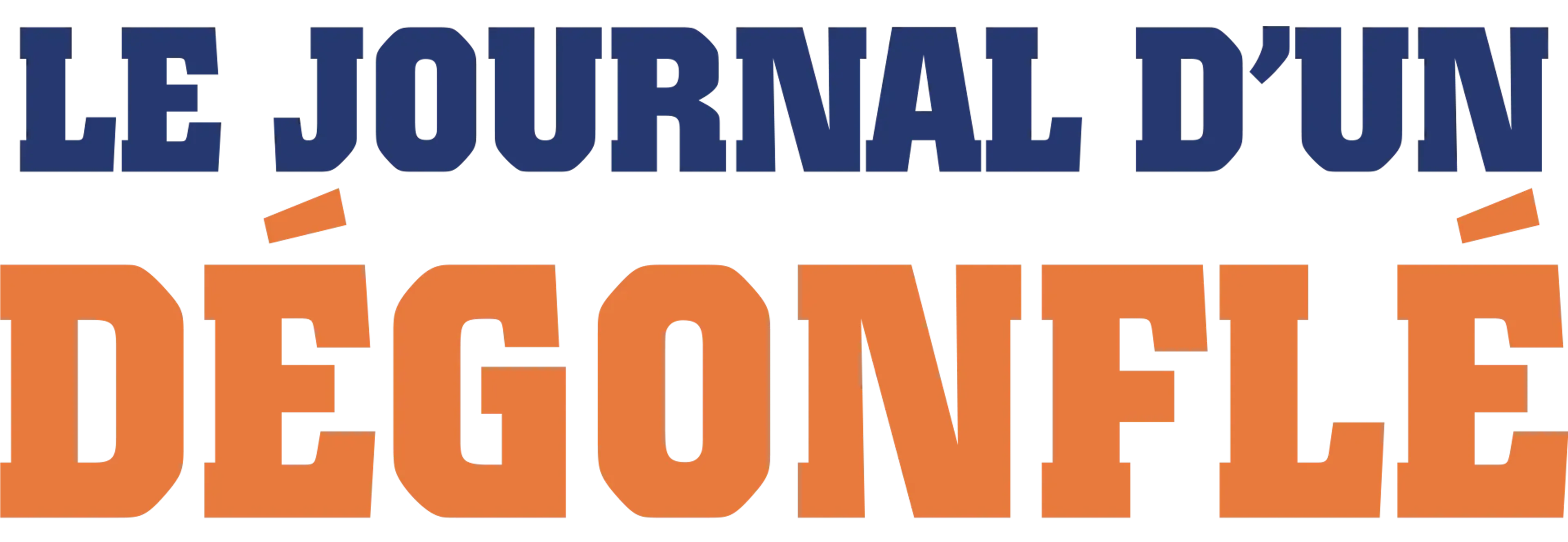 Journal d'un Dégonflé : ça fait suer!