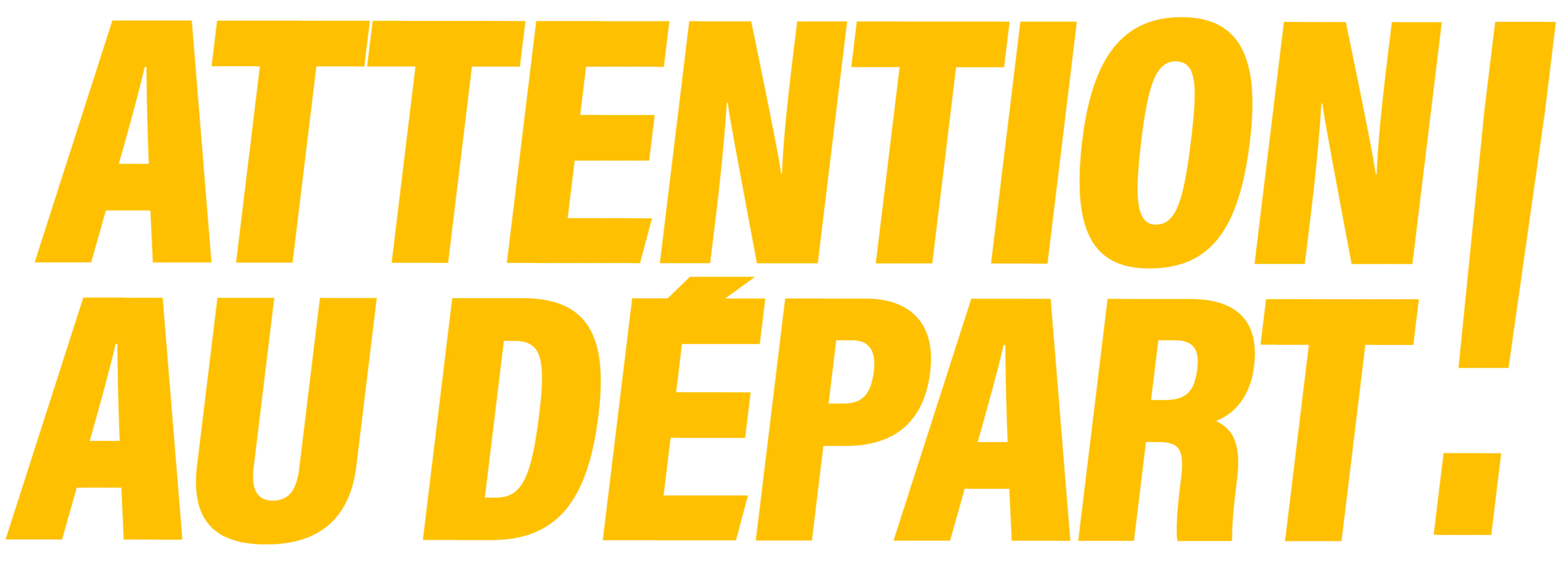 Attention au départ !