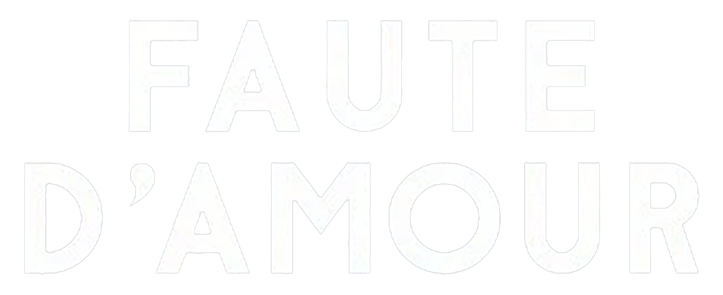 Faute d'amour