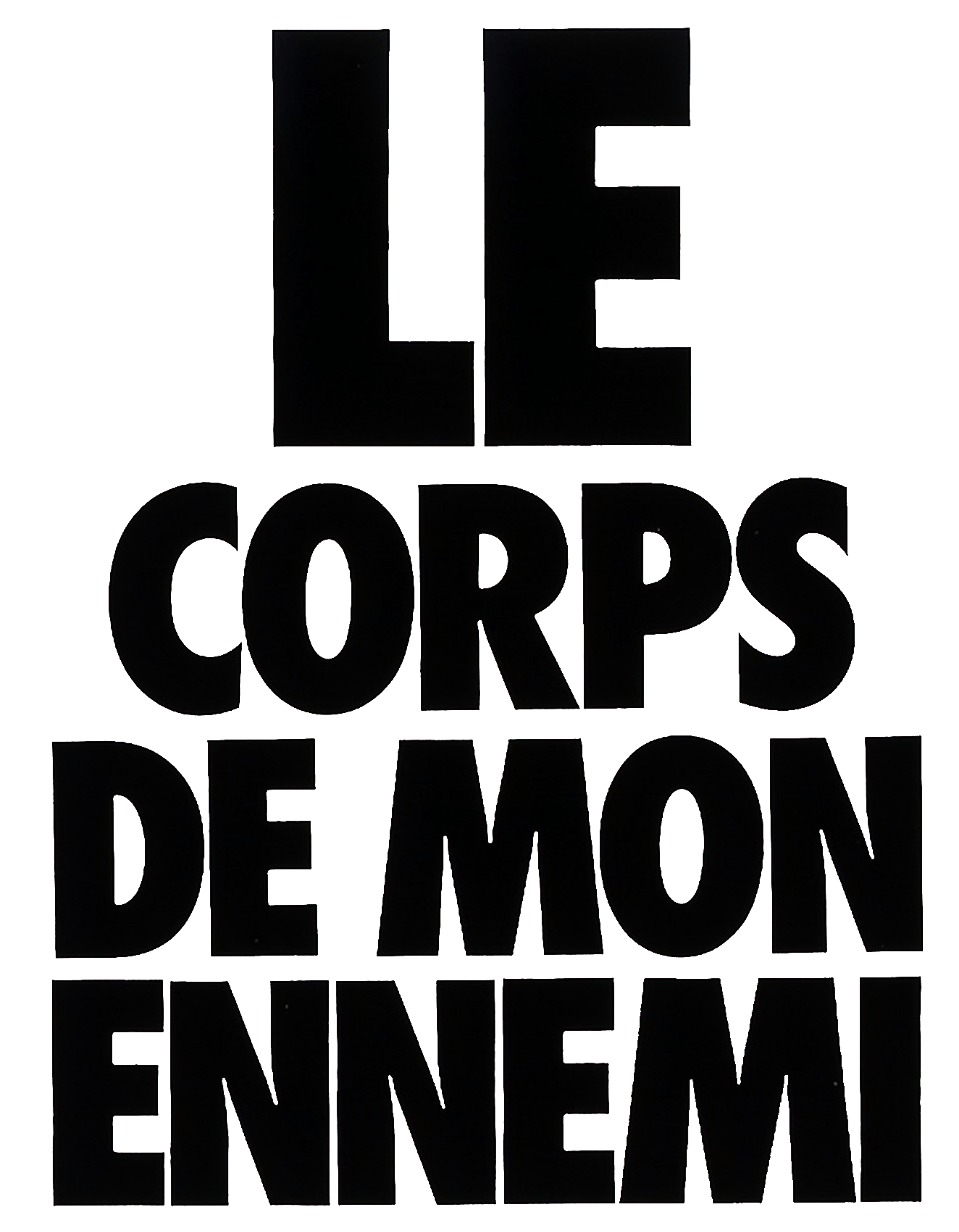 Le Corps de mon ennemi
