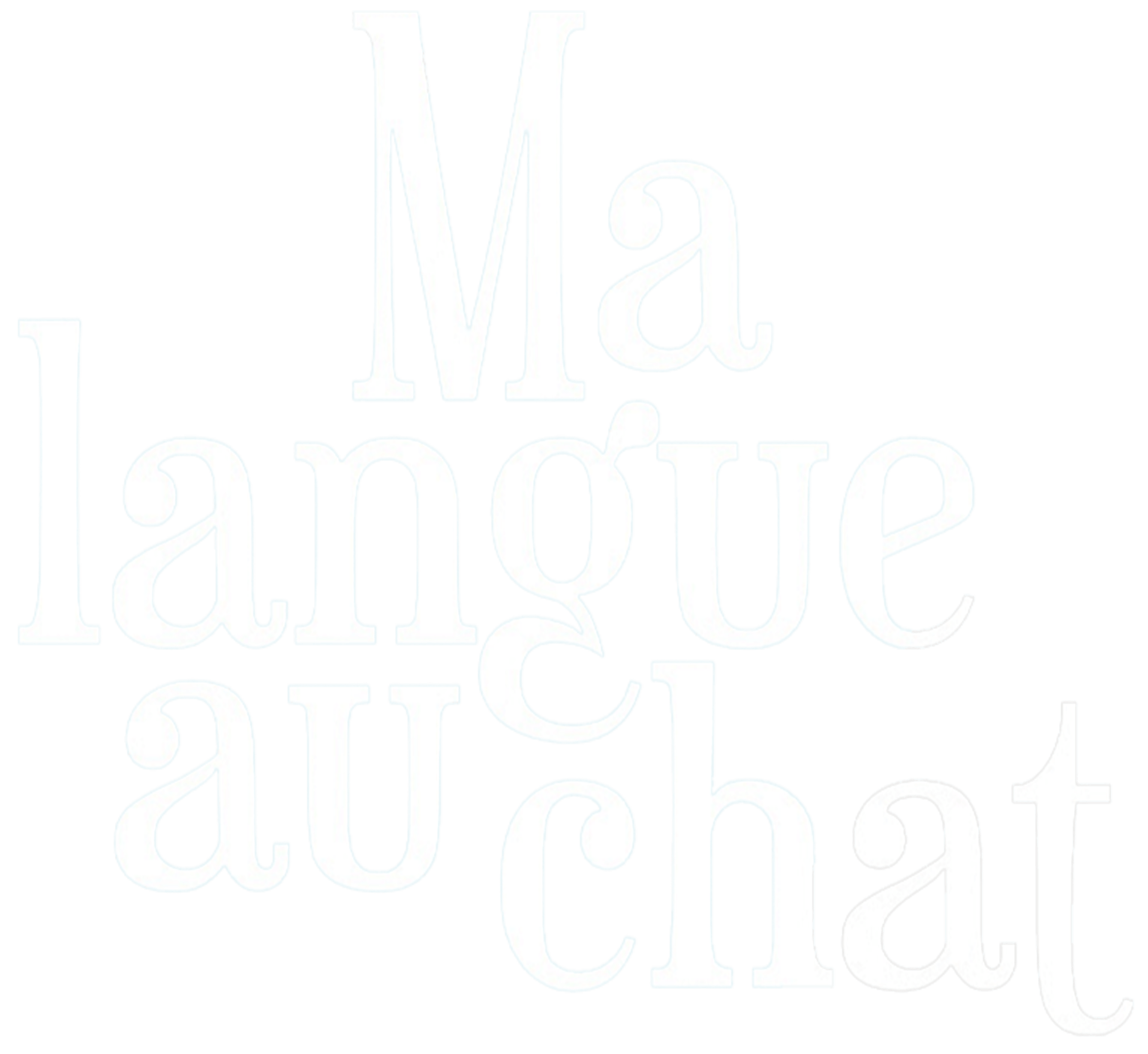 Ma langue au chat