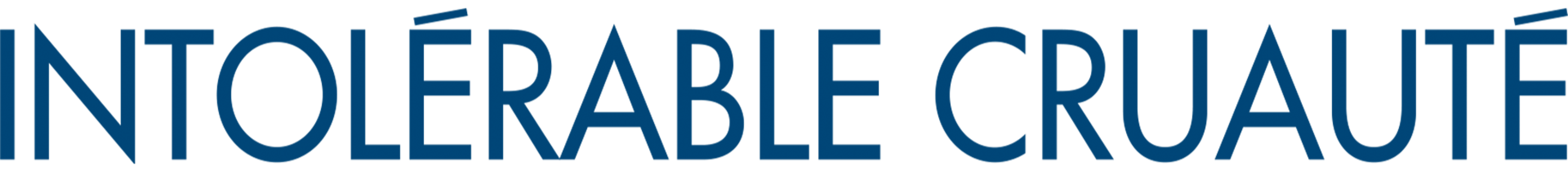 Intolérable cruauté