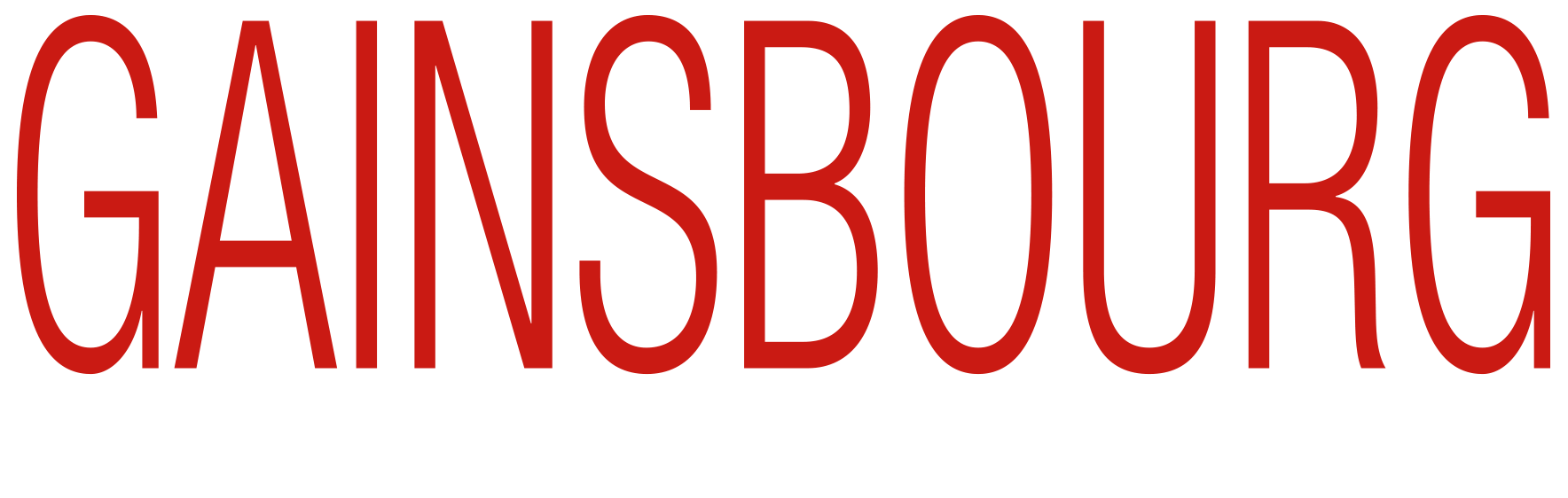 Serge Gainsbourg, vie héroïque