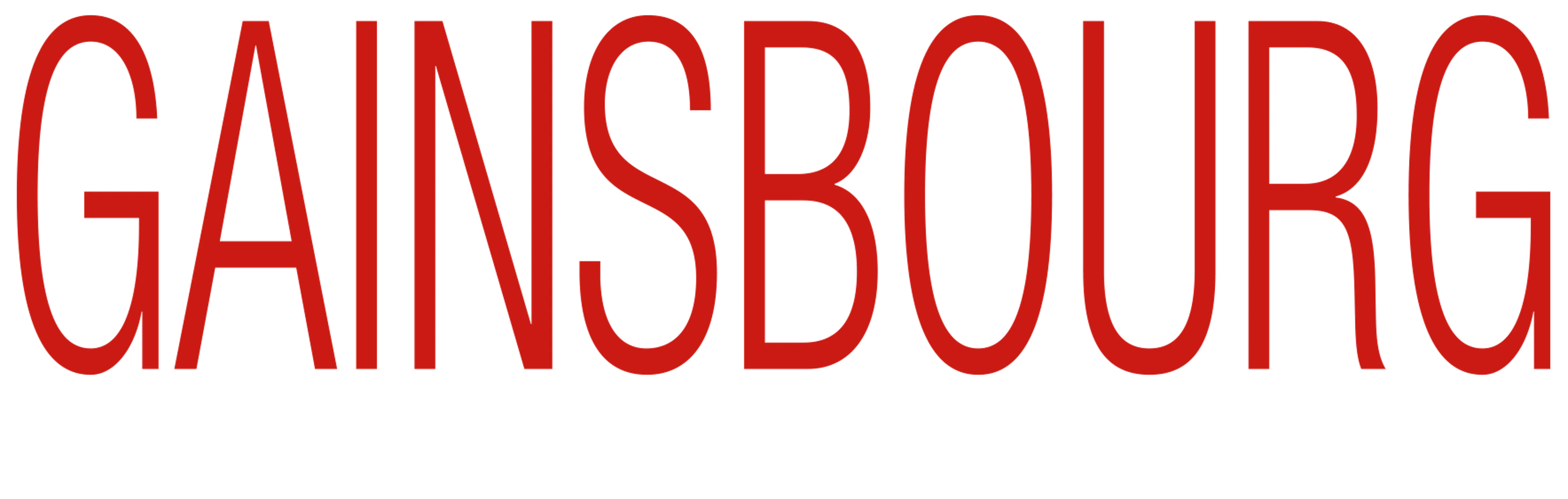 Serge Gainsbourg, vie héroïque