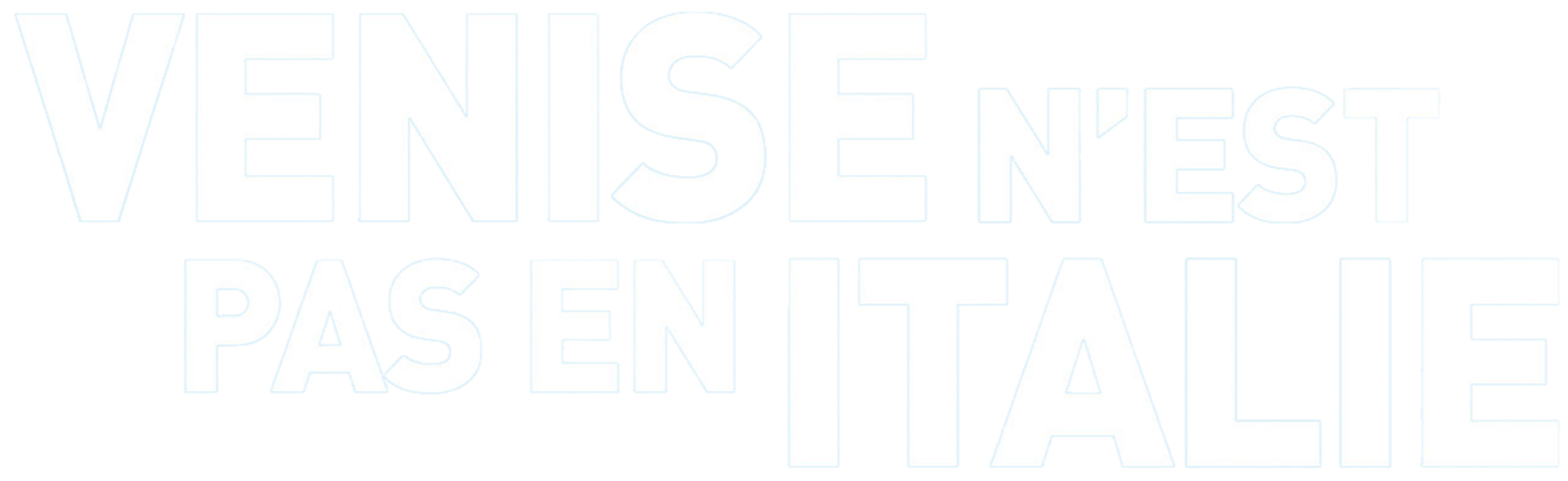 Venise n'est pas en Italie