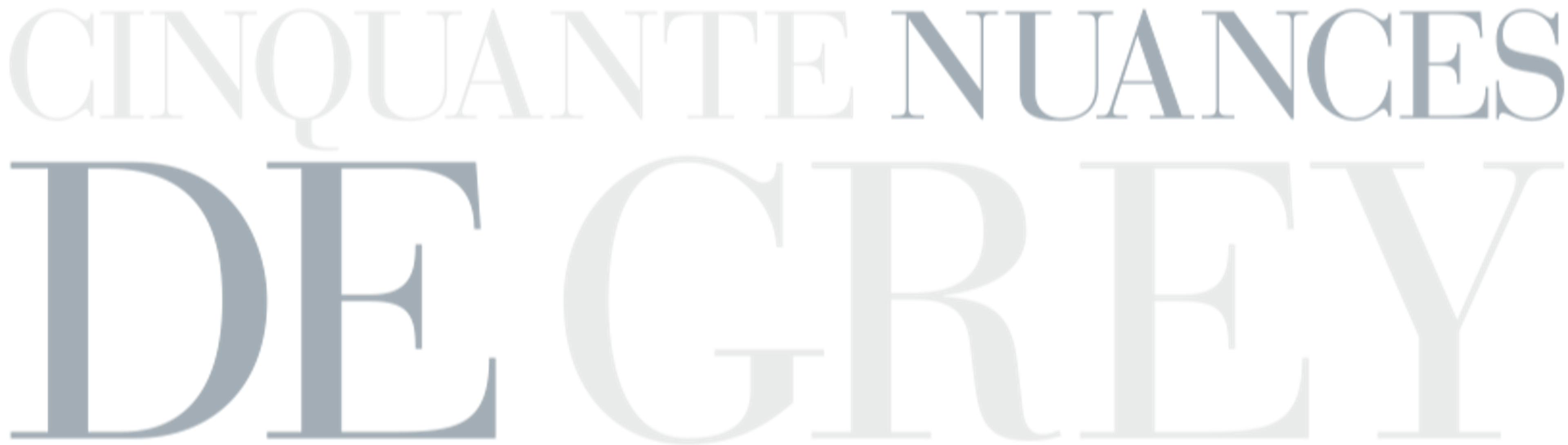 Cinquante nuances de Grey