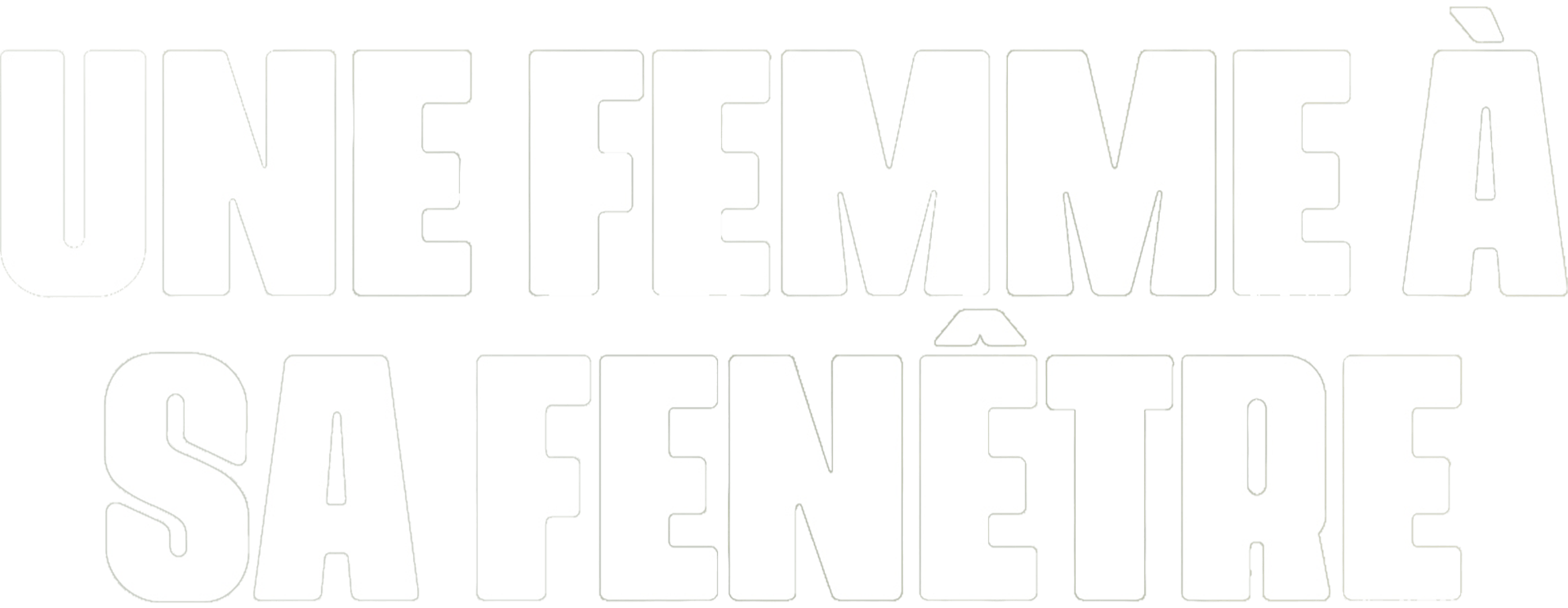 Une femme à sa fenêtre