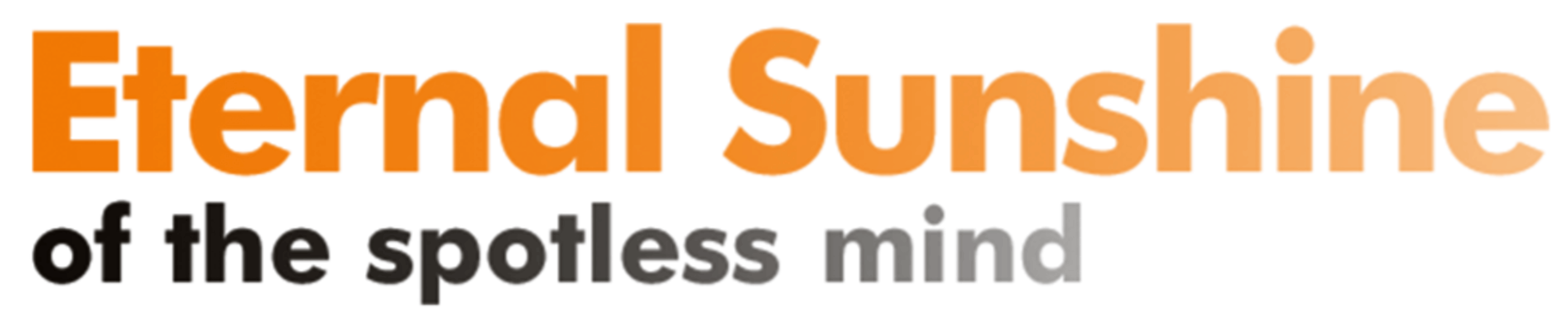 Eternal Sunshine of the Spotless Mind