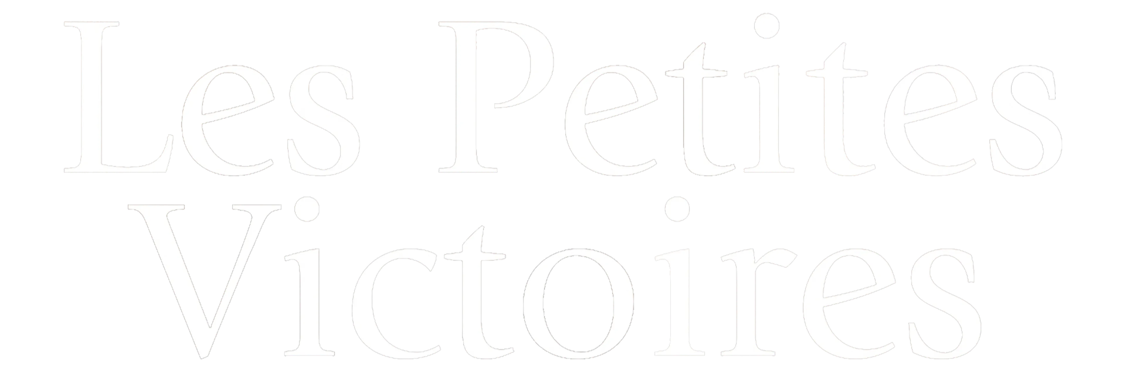 Les Petites Victoires