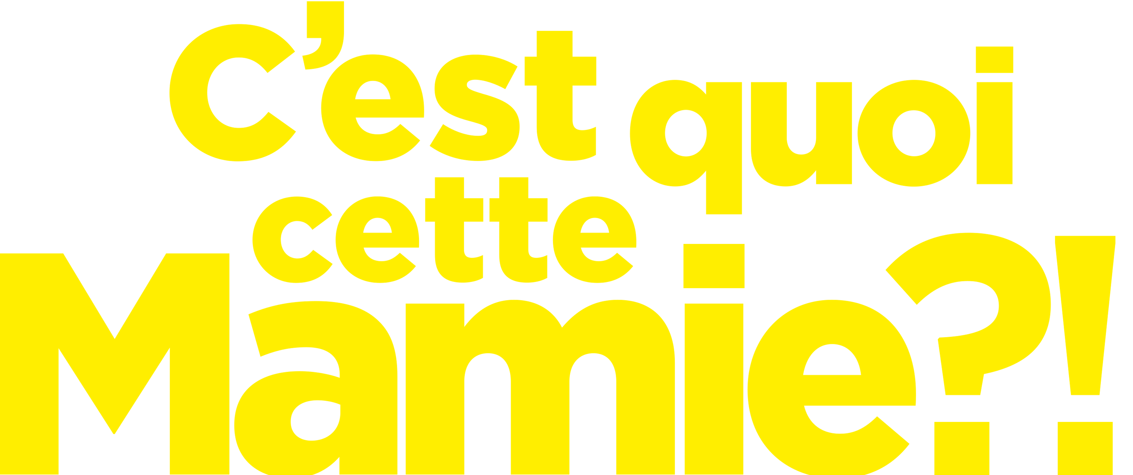 C'est quoi cette mamie ?!