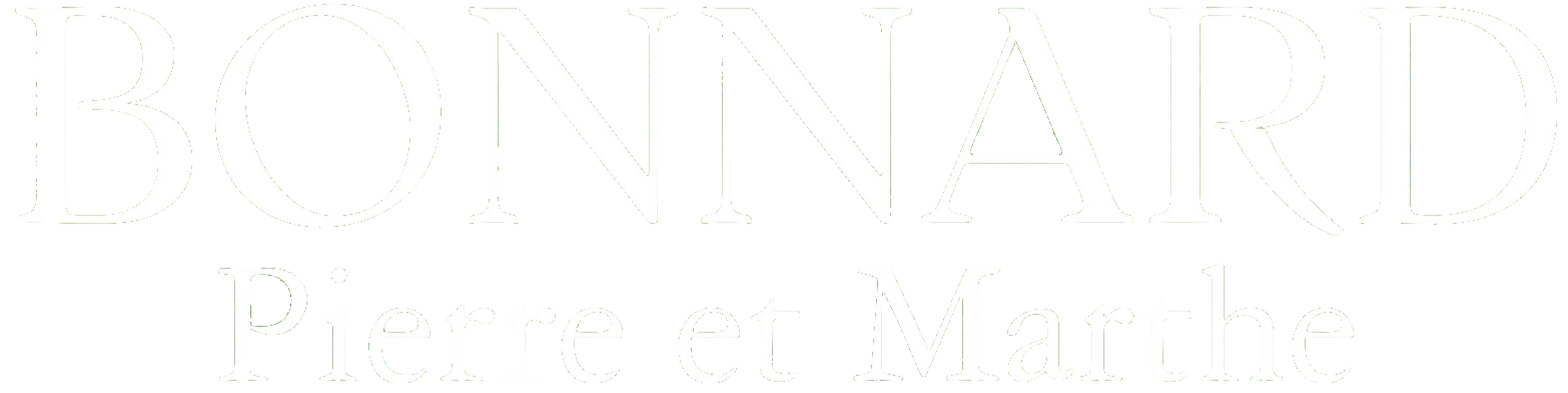 Bonnard, Pierre et Marthe
