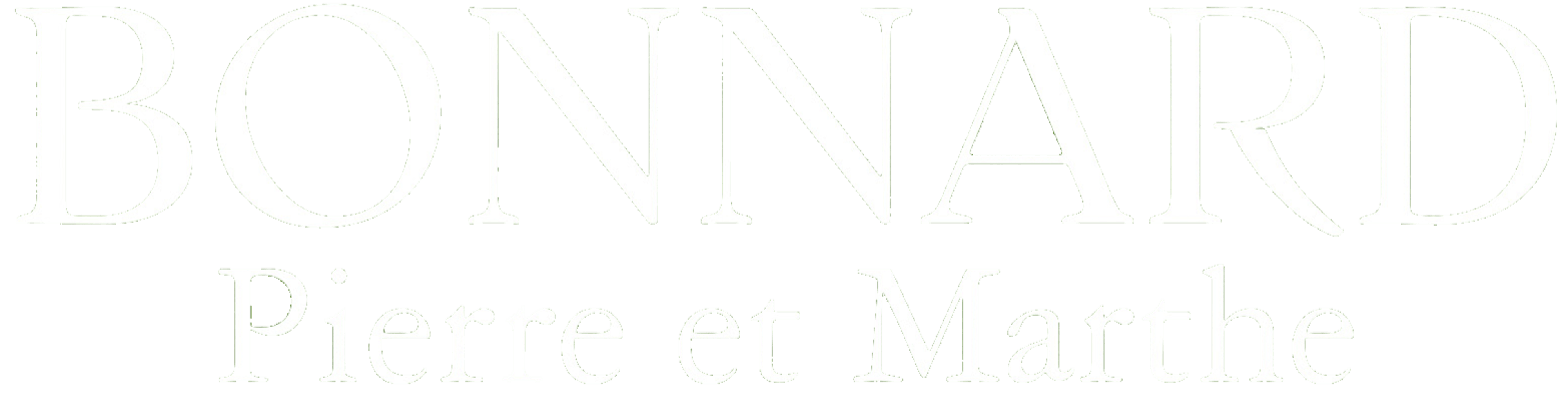 Bonnard, Pierre et Marthe