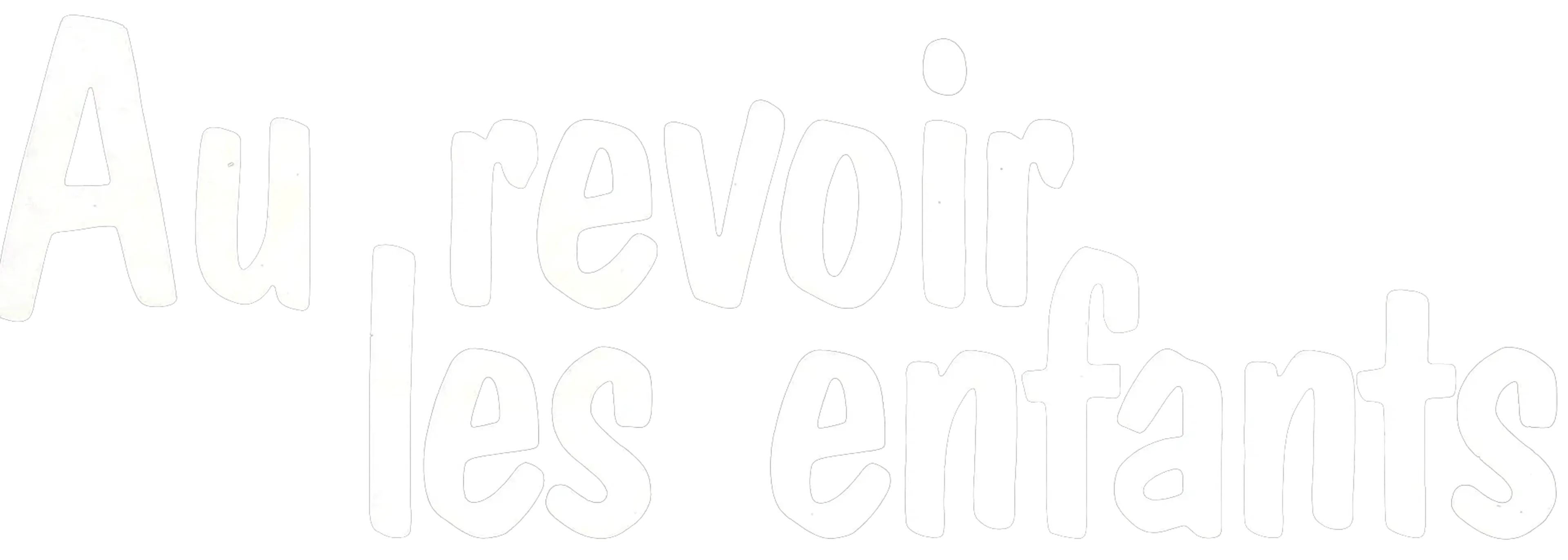 Au revoir les enfants