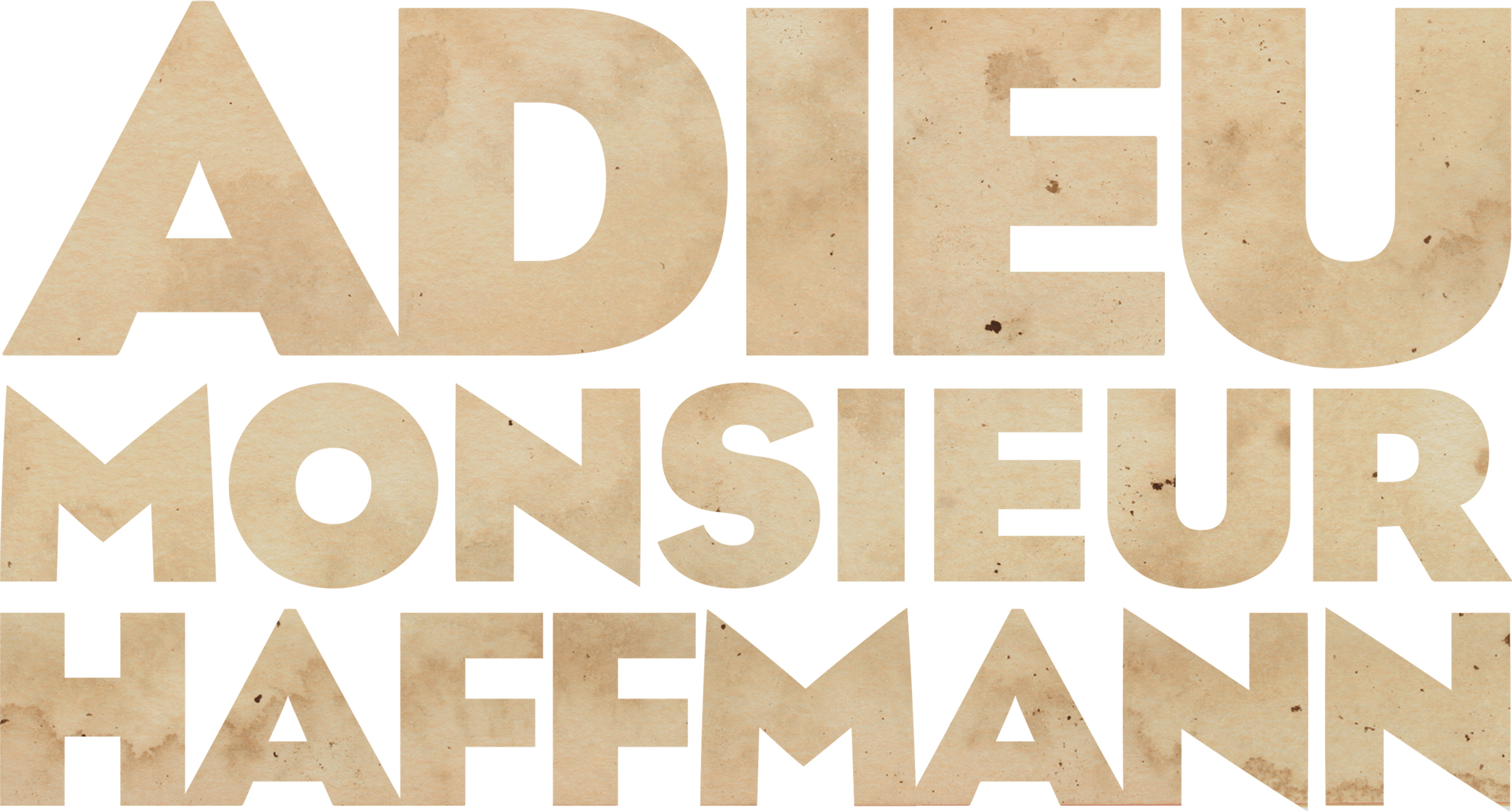 Adieu Monsieur Haffmann