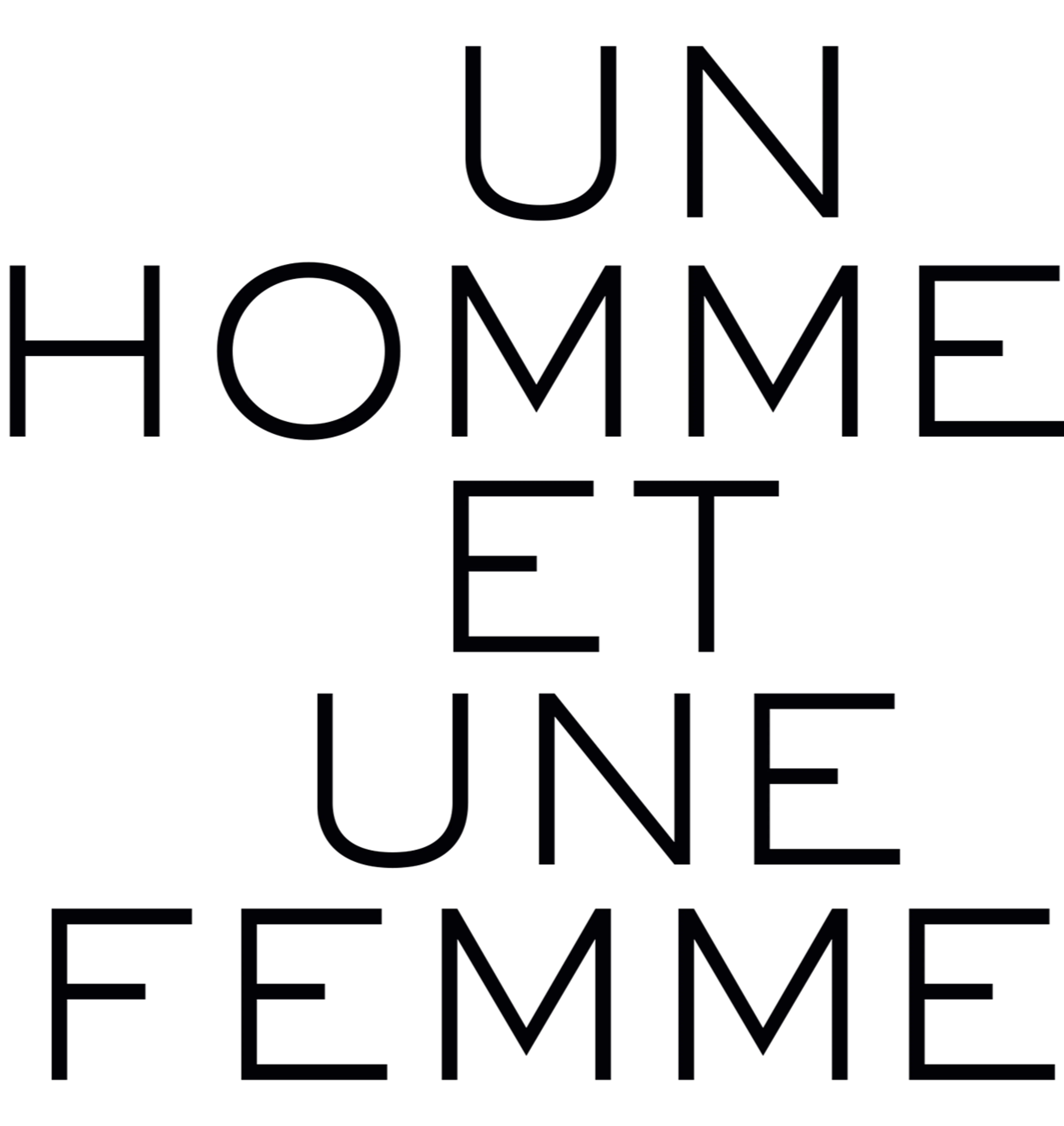 Un homme et une femme