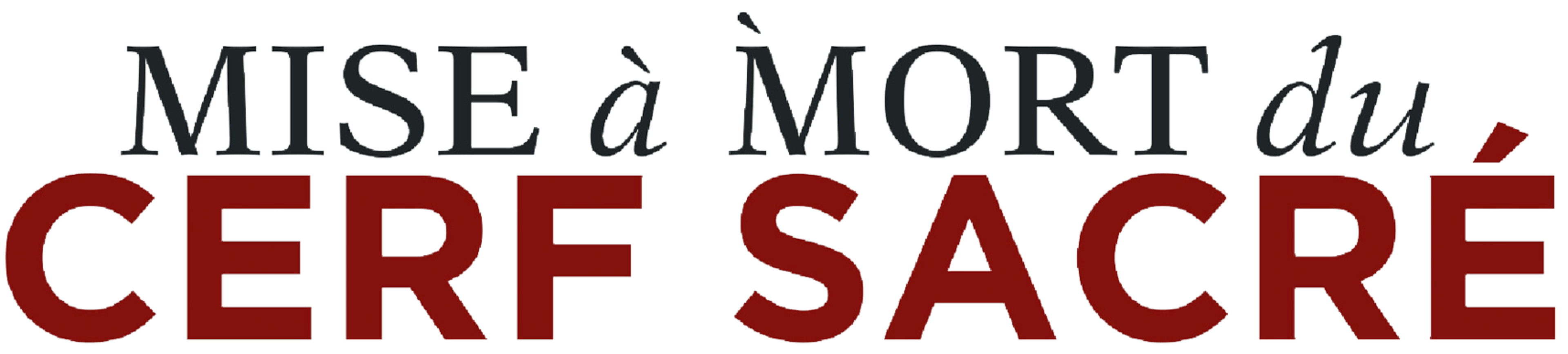 Mise à mort du cerf sacré