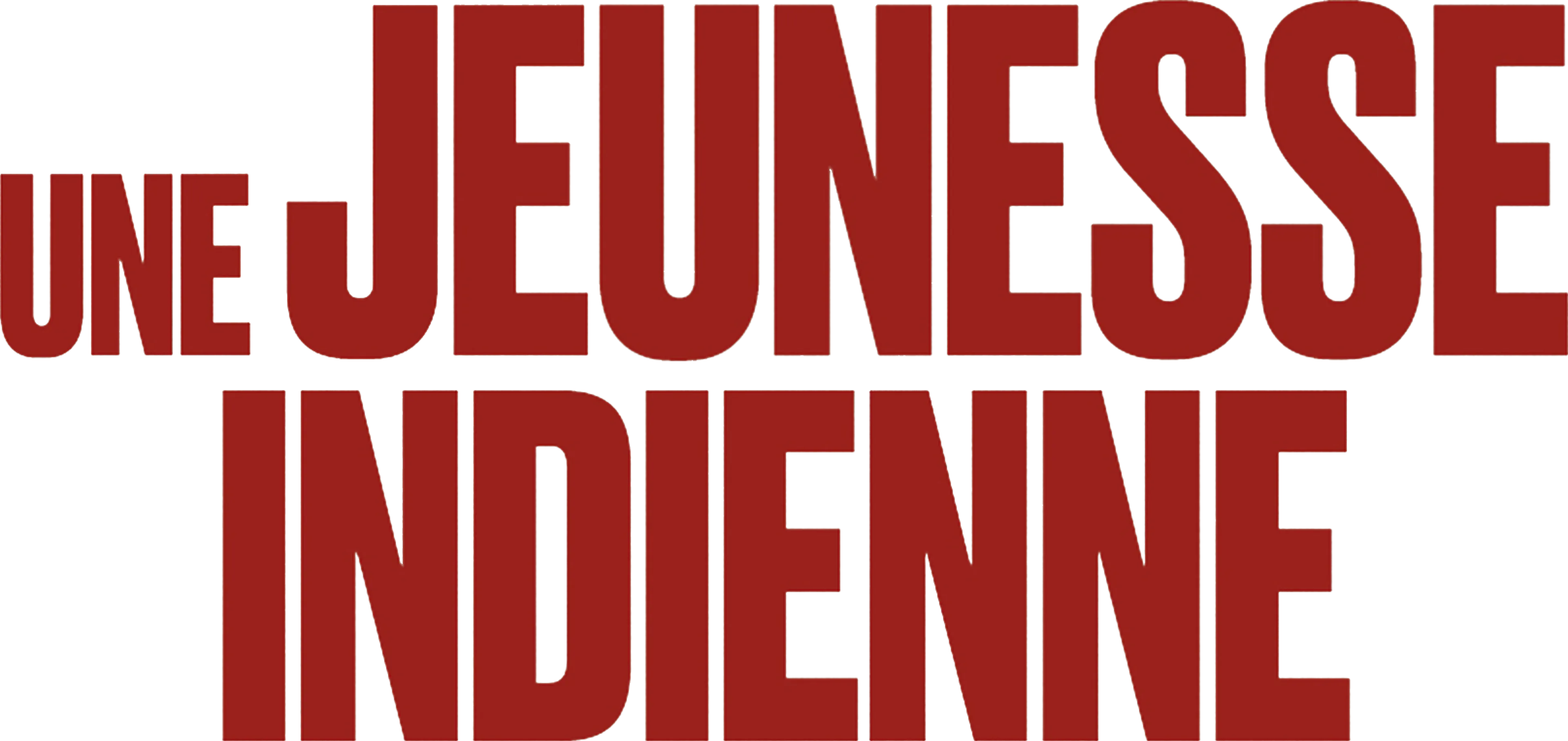Une jeunesse indienne