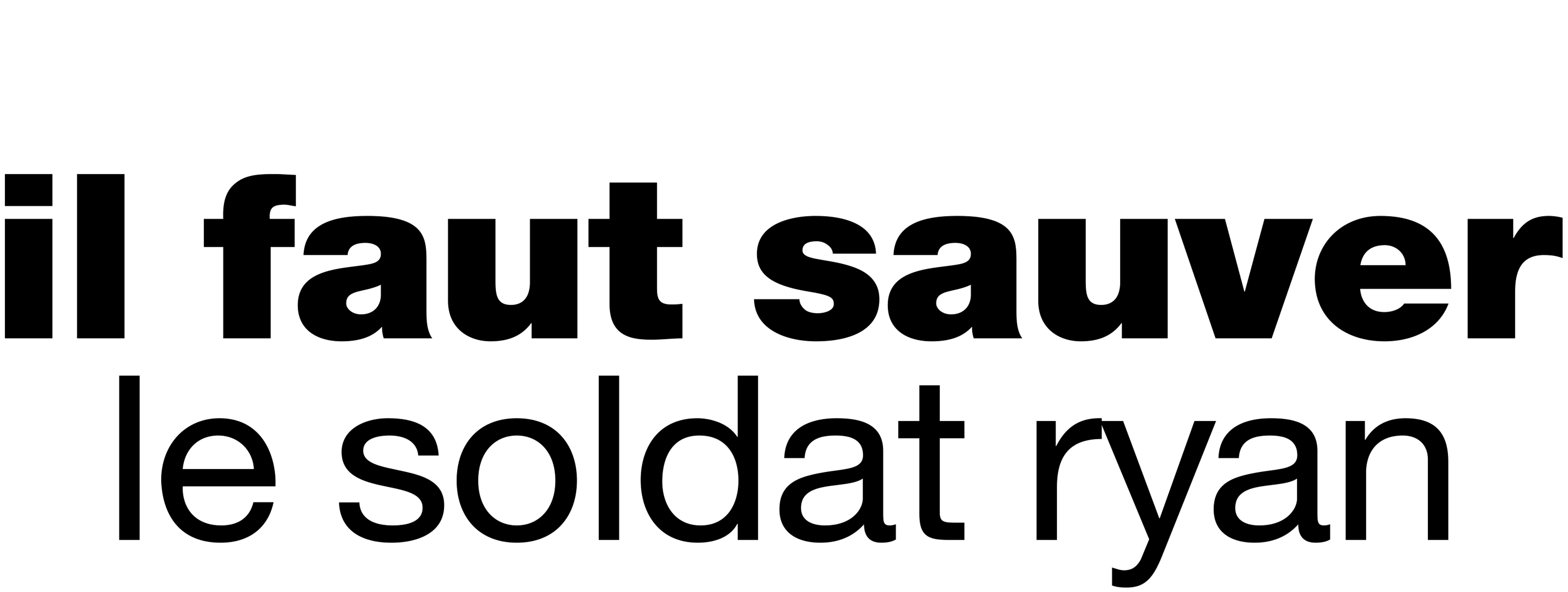 Il faut sauver le soldat Ryan