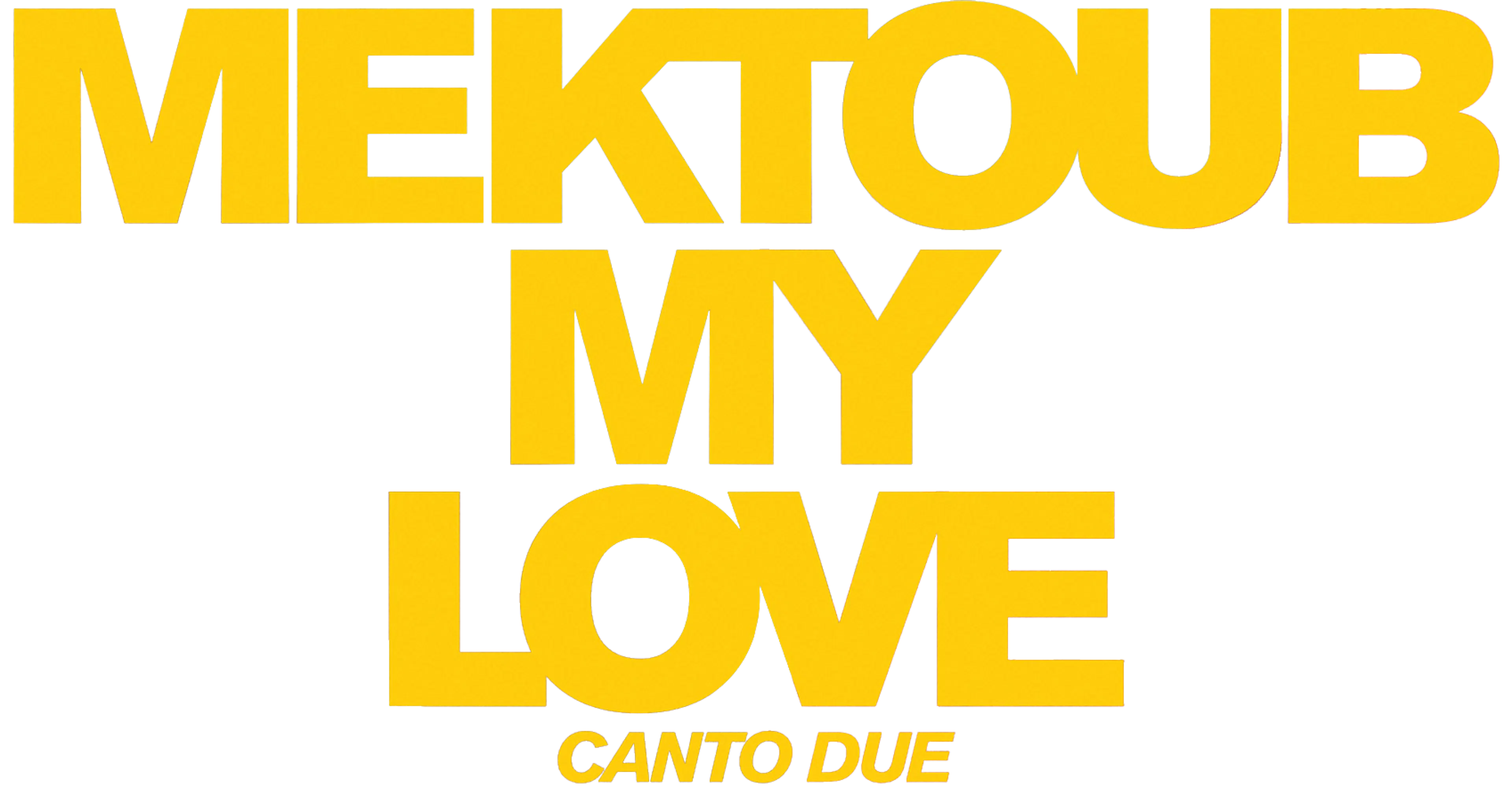 Mektoub my Love : Canto Due