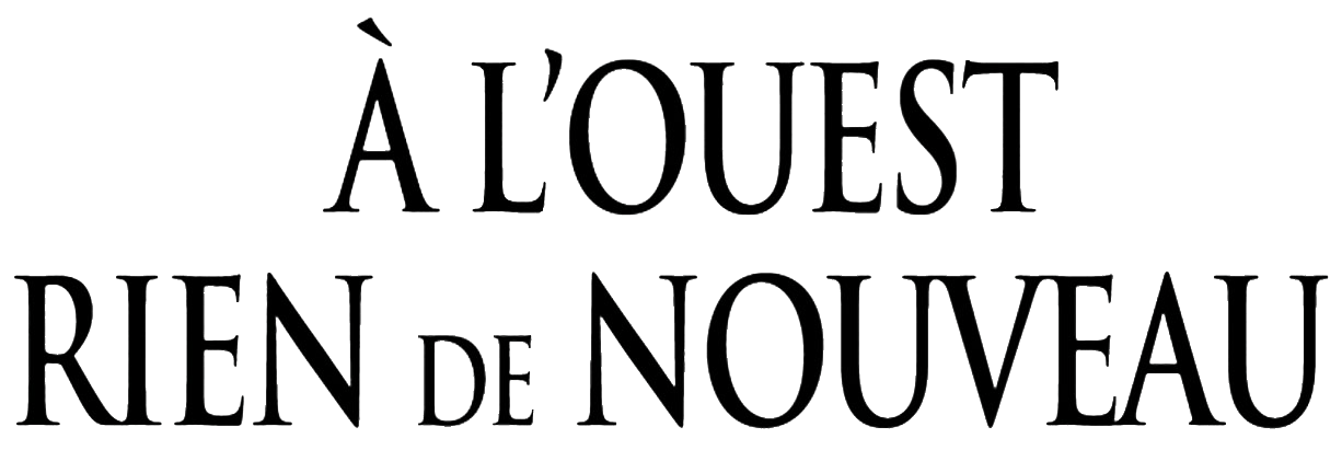 A l'Ouest, rien de nouveau