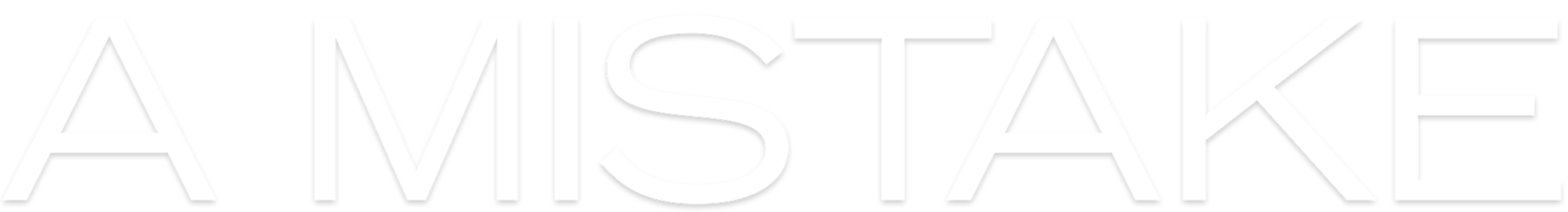 A Mistake