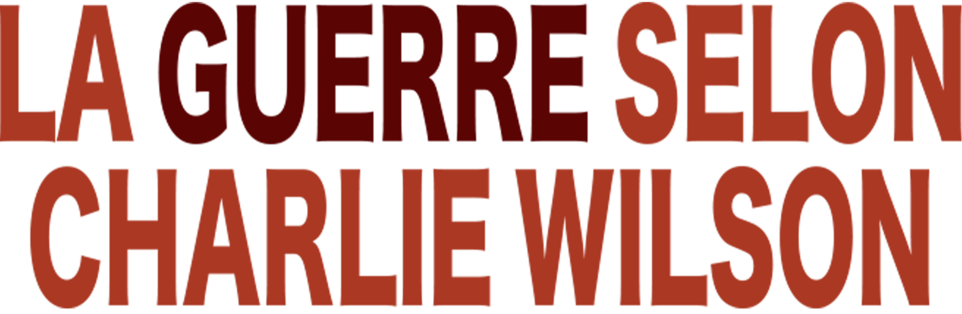 La Guerre selon Charlie Wilson