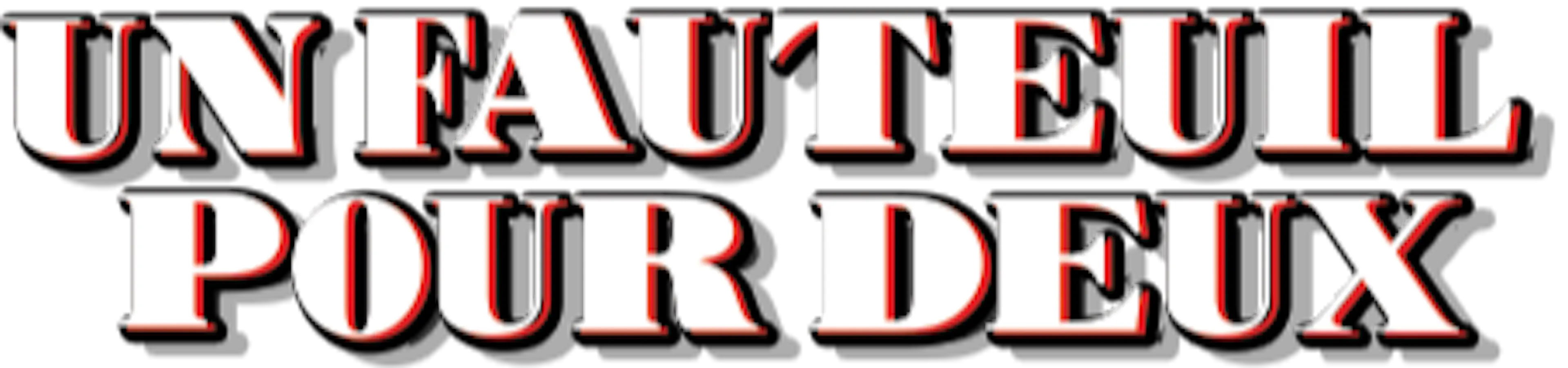 Un fauteuil pour deux